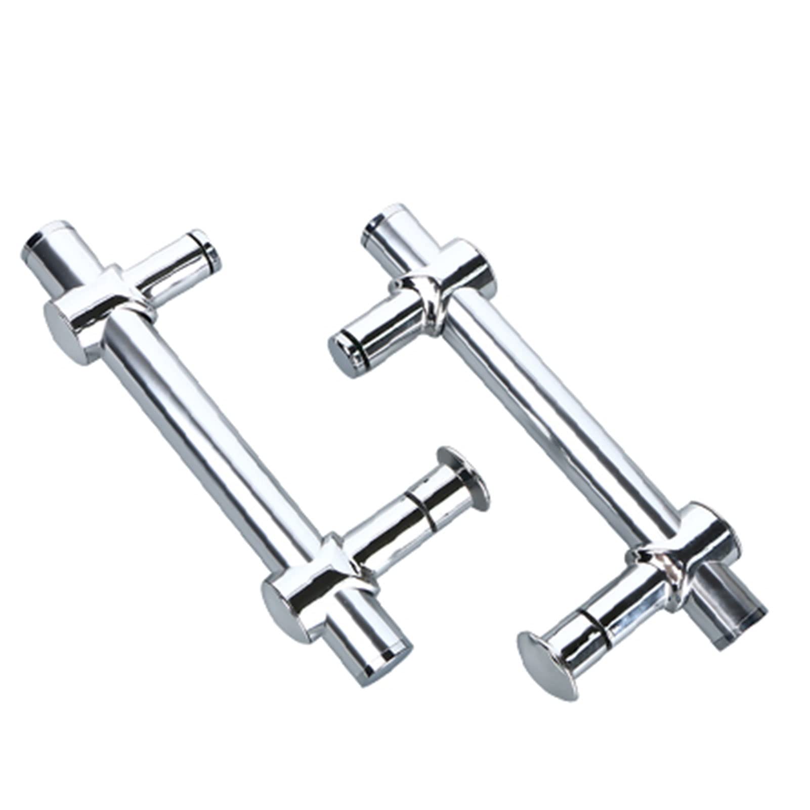 Poignées de porte de douche 145mm chrome cabine salle de bain