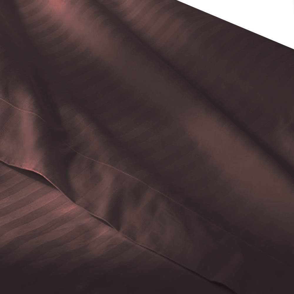 Chocolate Full Size Flat Sheets (Top Sheet) Made from 100