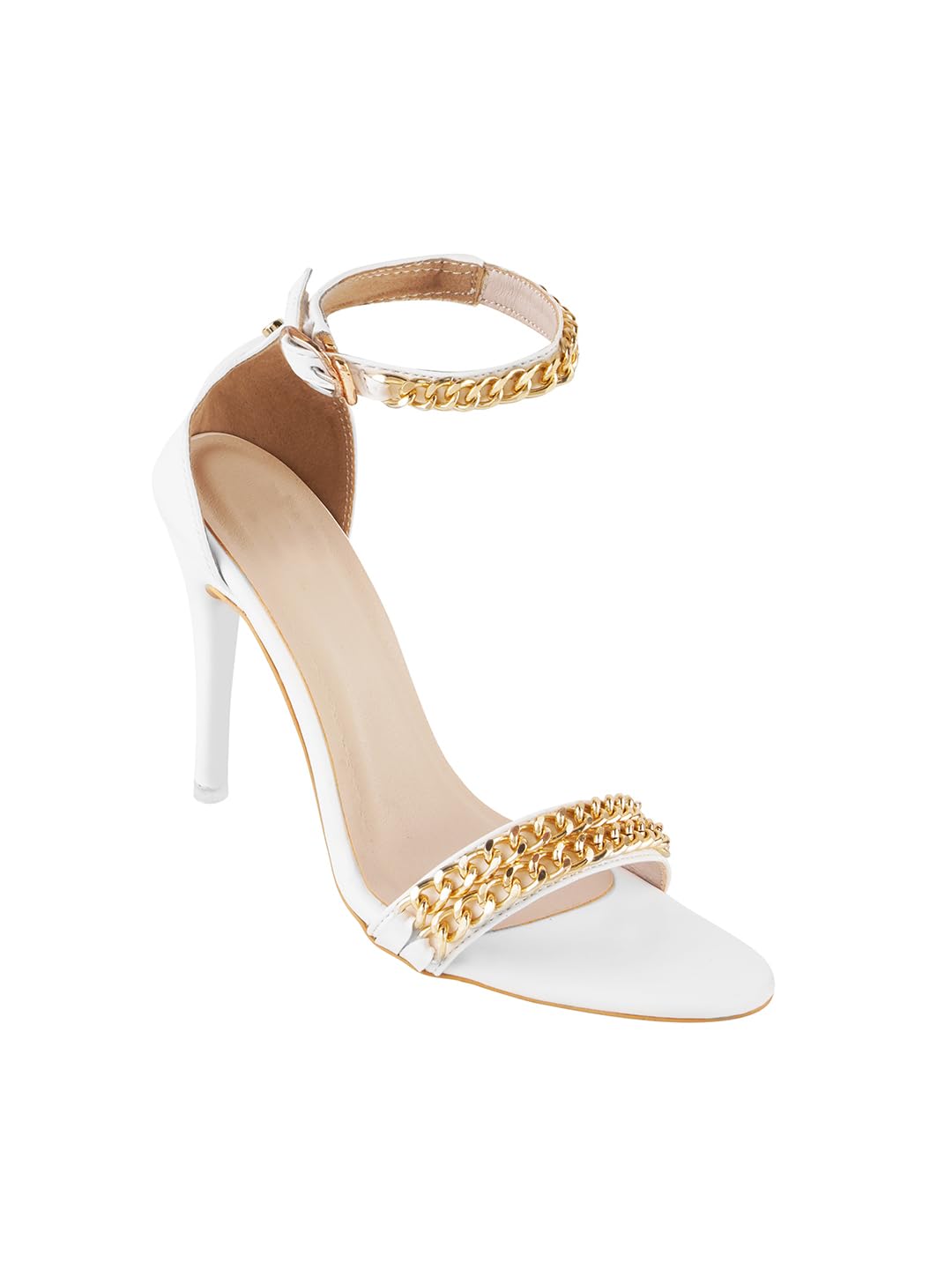TRYME Stiletto Heels Comfortable Sole & Trendy Party Heels Designer Stunning Pencil Heel Sandals For Girls & Women (B0D8BHJZ54) Amazon Price History, Amazon Price Tracker