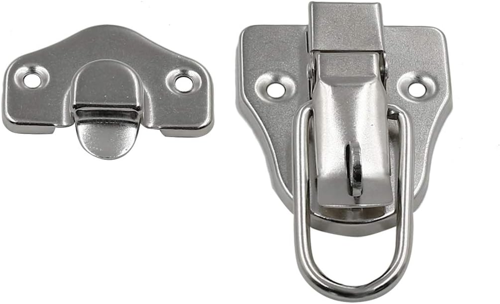 Hitefu Yoohey 4PCS Toolbox Case Luggage Suitcase Hasps Latches Buckle Lock Clasp Clamp