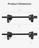 Vista 3 de Macpherson - Juego de 2 herramientas de compresor de resorte de puntal con rango de 10.5 pulgadas, herramientas de compresor de resorte helicoidal
