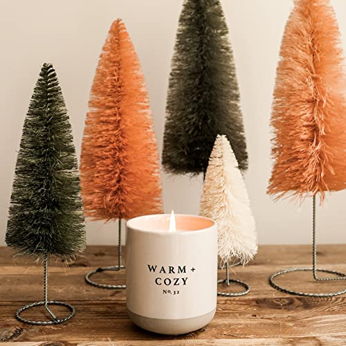 Sweet Water Decor Warm And Cozy Candle | Pine, Orange, Cinnamon, And Fir Winter Scented Soy Candles For Home | 12Oz Stone Jar, 60+ Hour Burn Time, Made In The Usa #TOP4