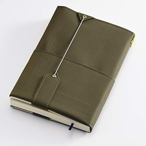 フリーサイズブックカバー 布地で薄型軽量