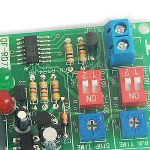 Relais temporisé boucle infinie pour stopper la surchauffe des moteurs électriques AC 240V - 4