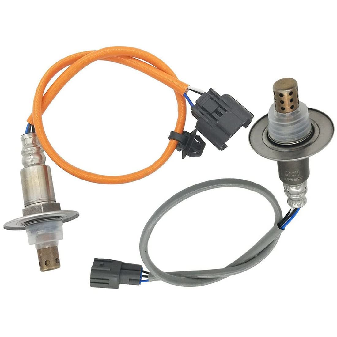 EPSIRMP 234-9123 234-4445 2pcs Upstream Downstream Oxygen Sensor Compatible with Subaru 2006-2011 Impreza, 2006-2009 Legacy Outback, 2006-2010 Forester, 2006 Saab 9-2X 2.5L-H4 22641-AA36A 22690-AA810