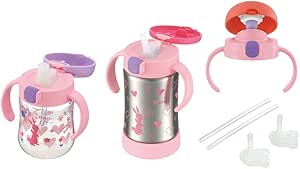 リッチェル Richell トライ ステップアップマグセット プレミアム ピンク 5カ月頃から 成長に合わせてステップアップ