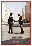 pink floyd album cover london Material: Kunststoff Close Up Pink Floyd Poster LP Cover Wish You were Here (94x63,5 cm) gerahmt in: Rahmen rot