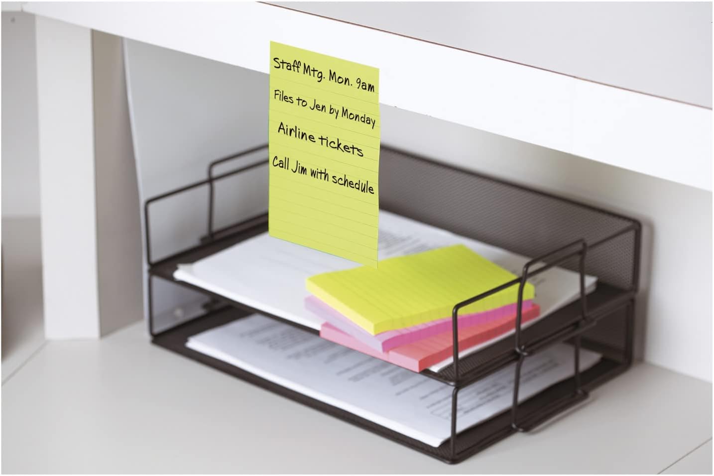 Post-it Notes Original Pads in Canary Yellow, 4" x 6", 100 Sheets/Pad, 12 Pads/Pack