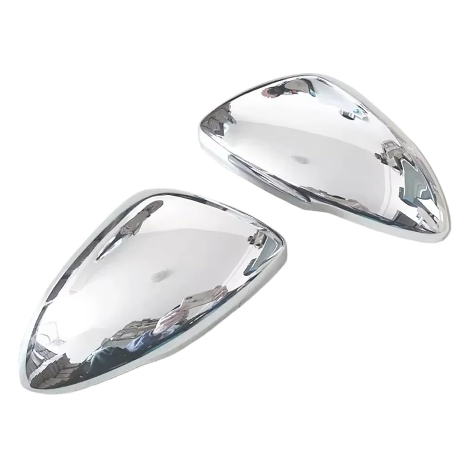 Wing Mirror Cover Cap Compatible with Chevrolet for Cruze 2017-2019 Car Sticker Rearview Side Mirror Cover for Wing Cap Exterior Door Rear View Case Trim Shell(Silver)