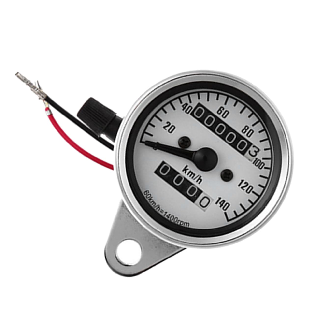 Motorcycle Dashboard Led Retro Odometer Dual Gauge Speedometer Odometer Gauge Night Light Motorcycle Accessories