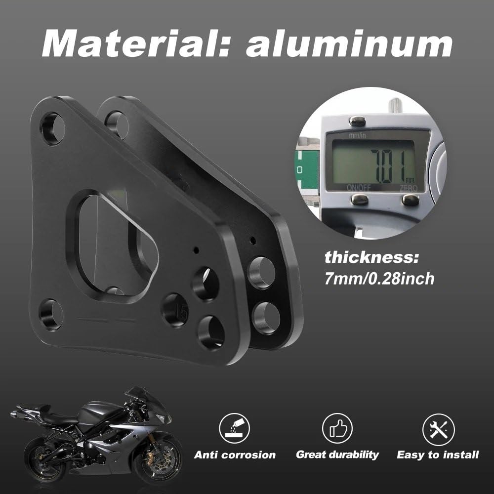 Tieferlegungssätze Fit Für Triumph Daytona 675 R 2006-2016 Fit Für Street Triple 675 R Link Hinten Einstellbare Tieferlegung links Drop Motorrad-Tieferlegungsstrebe