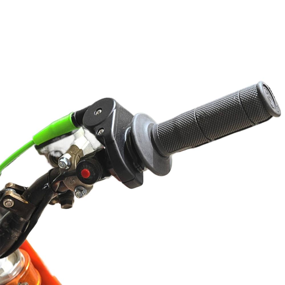 Grips de papillon de la moto de 22 mm compatibles avec divers vélos avec mécanisme de coureur Compatible avec le contrôle de la barre de poignée accélérateur