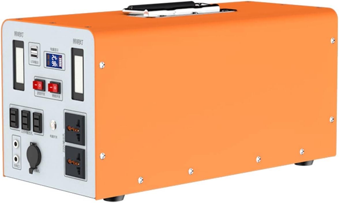 PHASFBJ Solar Generator 2000W (Peak 4000W) Portable Power Station