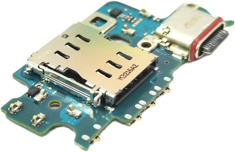 Galaxy S23 USB Charging Port Flex Cable Replacement SM-S911U Type C Charger Dock Board Flex Cable Connector for Samsung S23 S911U1 Port Repair Part with Tools (SM-S911U)