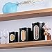 Mixpresso 3 Piece Black Canisters Sets For The Kitchen, Jars With See Window, Airtight Coffee Container Tea Organizer & Sugar Canister, Kitchen Canisters Set of 3 Black Kitchen Décor