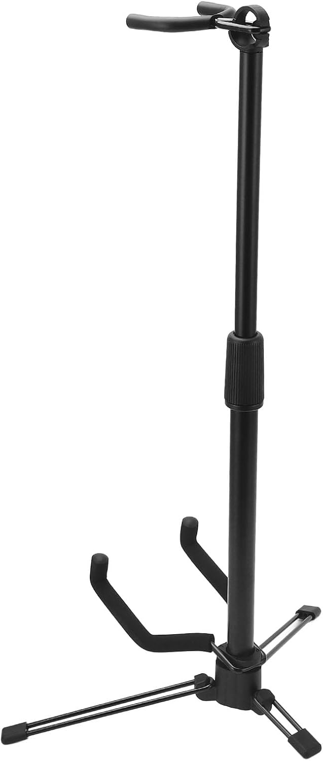 RiToEasysports Folding Violin Stand, Portable Universal Ukulele Floor Stand Holder Tripod for Mini Guitar Banjo Mandolin