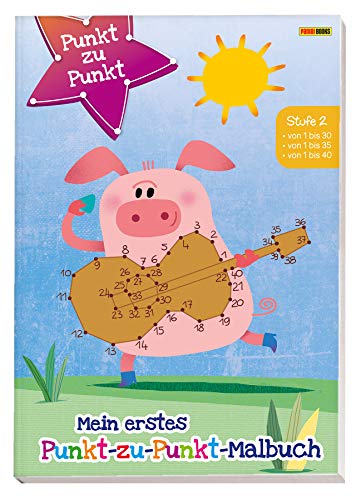 Mein erstes Punkt-zu-Punkt-Malbuch Stufe 2 Kartoniert (TB)