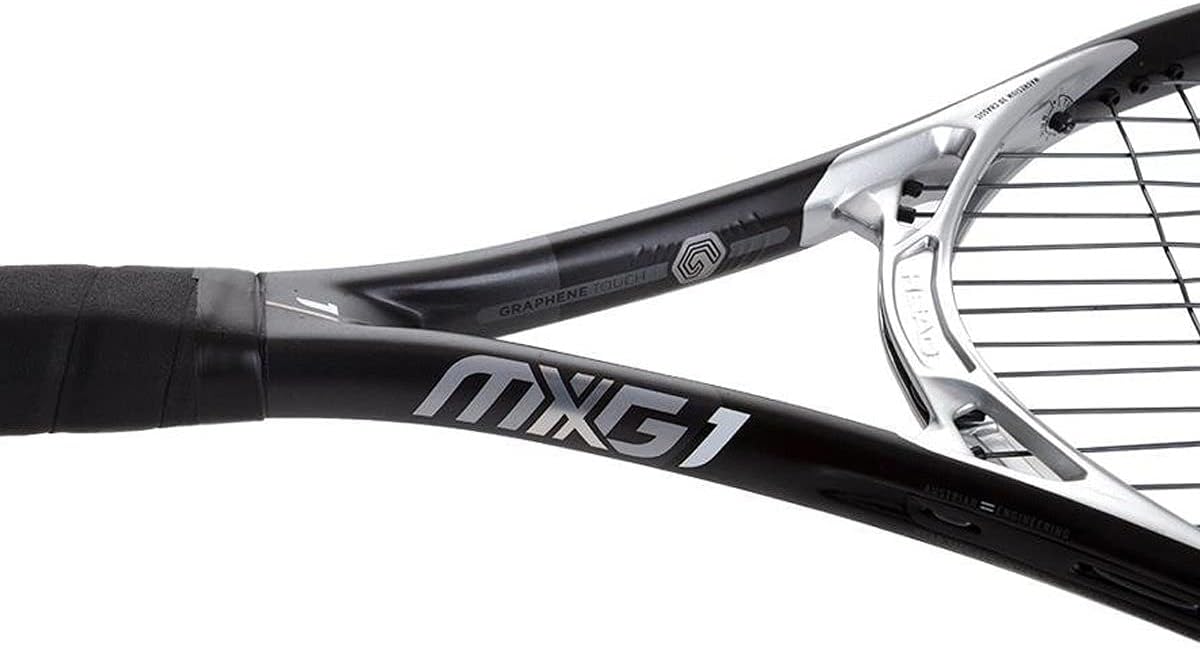 HEAD MXG 1 Tennis Racquet, Black/Silver