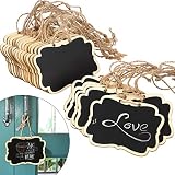 Chalkboard Tags Hanging Wooden Mini Chalkboard Signs Wooden Chalkboard Tags, Hanging Chalkboard Labe