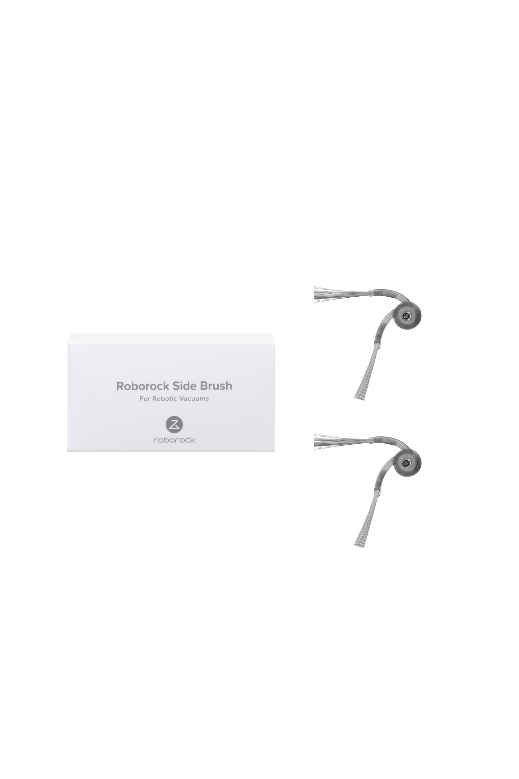 roborock Offizielle-Seitenbürste für Saros Serie/Qrevo Curv Serie/Qrevo Edge Serie/Qrevo Serie/Q10 Serie/Q7 Serie Saugroboter-Zubehör, 2 Stück