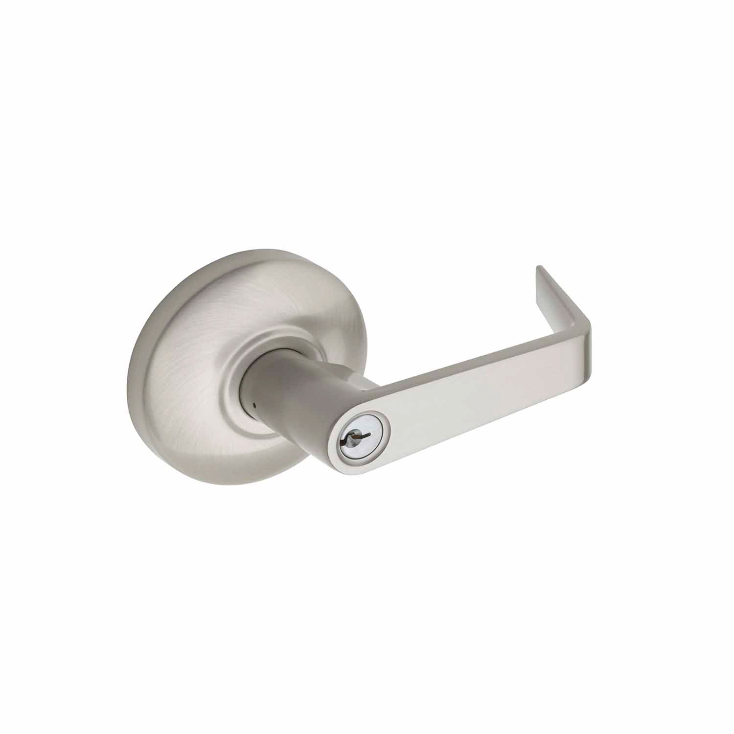Copper Creek AL9040-SS Avery Lever Exterior Trim Exit Keyed Entry, Satin Stainless