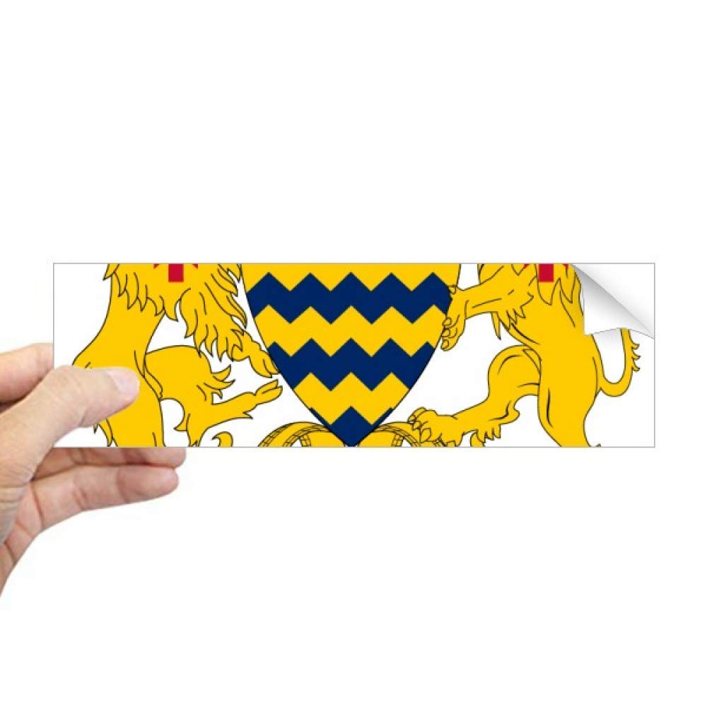Sticker rectangulaire fenêtre camp DIYthinker pour vitrage intérieur