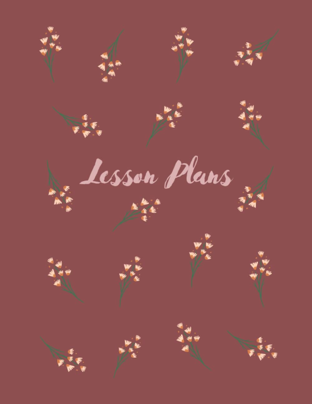 Lesson Plan Book: Daily Lesson Plans