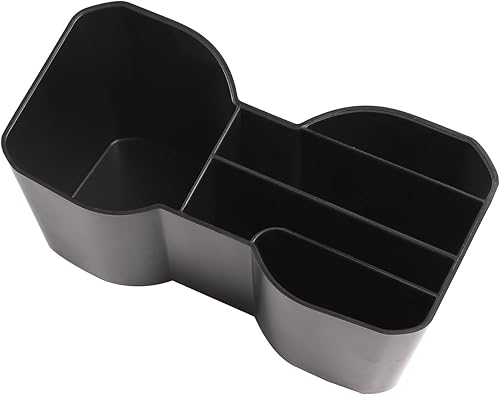 Miniatura 8 de Aunginsy Caja de almacenamiento para portavasos trasero, compatible con Toyota Tacoma 2024 2025, asiento trasero, reposabrazos central, soporte para