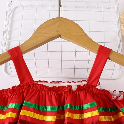 Toddler Girls Mexican Dress Cinco de Mayo Ethnic Dress3