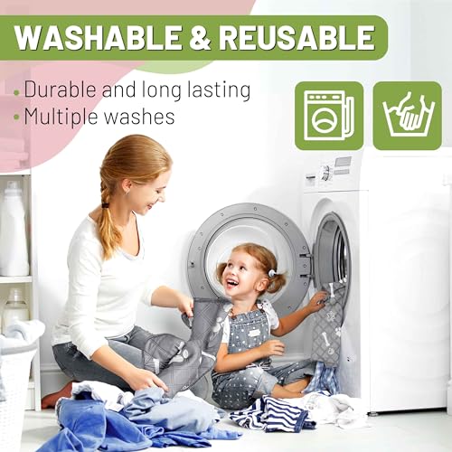Image of PatiencET Washable Pee Pad for Dogs, 72 inch x 72 inch Extra Large, Reusable Non-Slip Waterproof Playpen & Whelping Pad, Super Absorbent Floor Protector for Large Dogs & Multi-Pet Homes