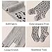 Silkglory Baby Girl Tights,Toddler Tights With Two-Color Cute Leopard Print Decoration,Leggings Little Girls Seamless Stockings Cotton Pantyhose for Newborn Infant Toddler Black/Brown 3-5 T 2Pack