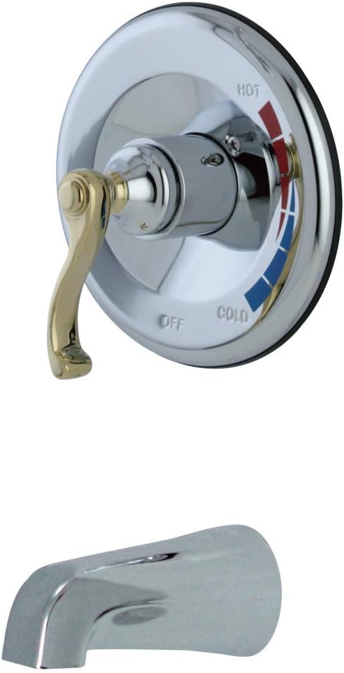 Kingston Brass KB8638FLTO Royale Single Handle Tub Only Valve Trim, Brushed Nickel