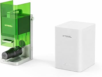 xTool F1 Lite Laser Engraving Machine, 10W Power + Dedicated Smoke Purifier, Laser Class 1