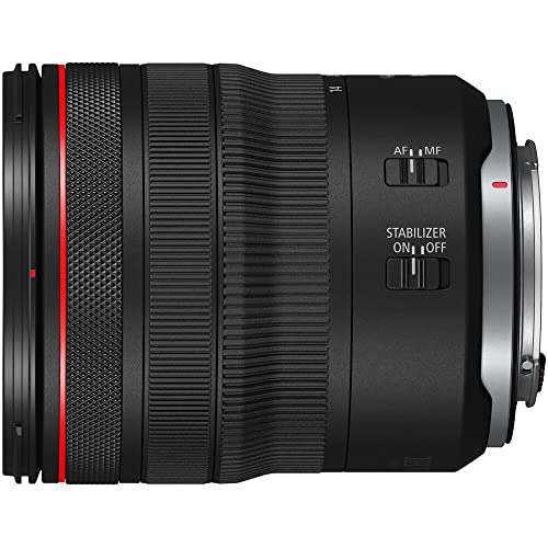 Canon RF14-35mm F4 L is USM Lens, Wide-Angle Zoom Lens, Compatible with EOS R Series Mirrorless Cameras, Black