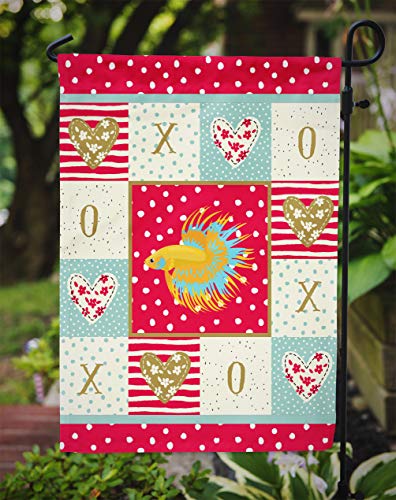 Drapeau de jardin Betta multicolore CK5484GF petit format pour décoration extérieure - 4