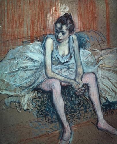 Cuadro Danseuse Assise de Toulouse Lautrec: llena de alma y arte tu sala de estar