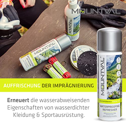 Imprägnierwaschmittel Set von Mountval für Funktionskleidung