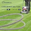 754-04208 Drive Belt Replacement for Cub Cadet Troy Bilt MTD 954-04208 954-04208A Compatible with LTX1040 LT2000 YT542K T1100 T1200 Lawn Tractor - 5/8 x 41