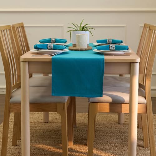 Encasa XO Table Runner, Cotton Canvas Dining Runner 13"x72" by Encasa XO - Used condition - Image 4
