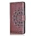 Produktbild Hülle für iPhone SE 2020 / iPhone 8 / iPhone 7, Bear Village® Leder Flip Hülle Brieftasche Handyhülle mit Magnetverschluss und Standfunktion für iPhone SE 2020 / iPhone 8 / iPhone 7, 8 Braun
