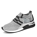 sneaker metallic rot Leichte Laufsohle La Strada 1806936 Sneaker Silver Knitted Metallic 39