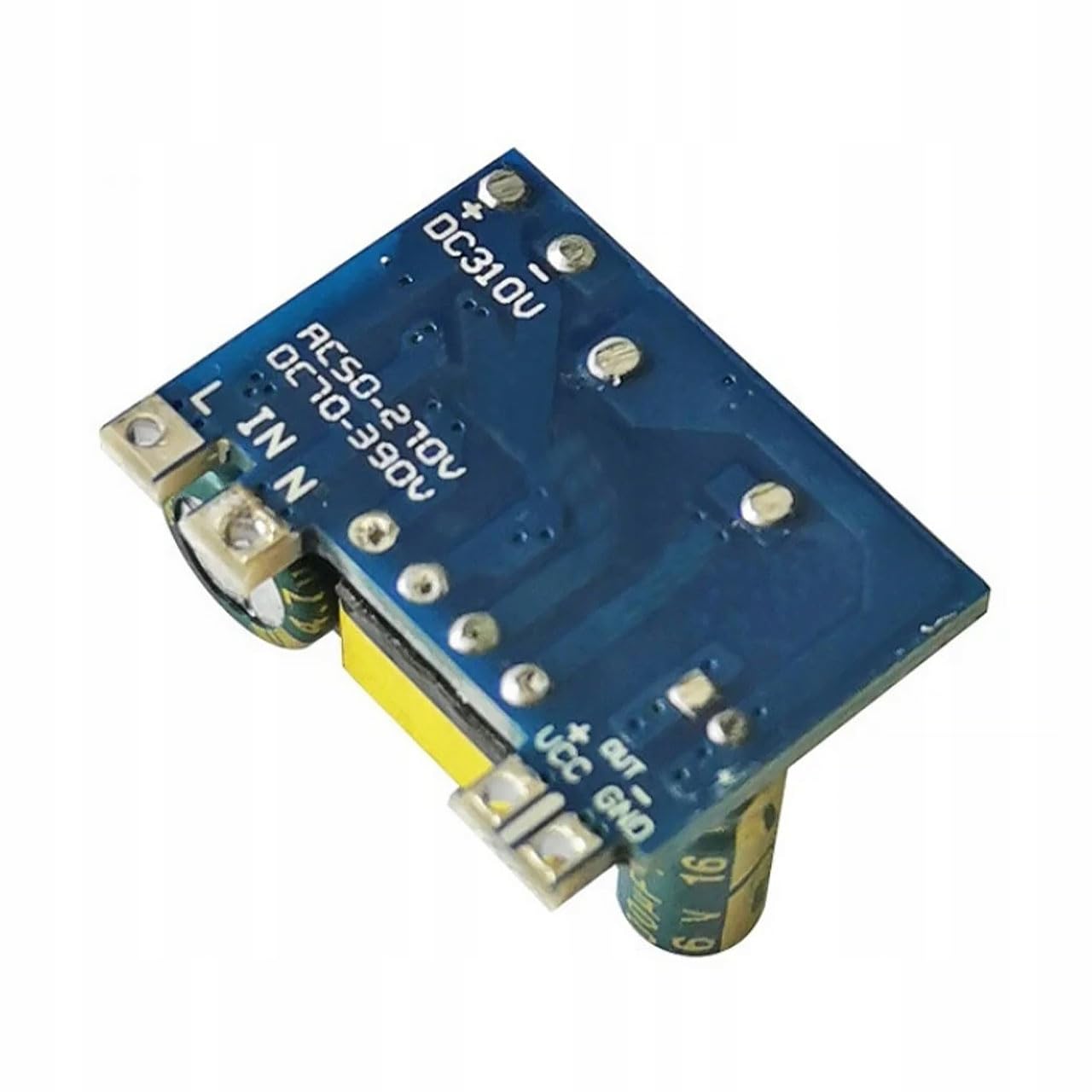 Rosfix Moduł zasilacza 12 V 300mA 3,5 W - stabilizowane wyjście, zabezpieczenie przed przepięciem, wejście 220 V AC, projekty elektroniczne, czujniki, kompaktowy zasilacz