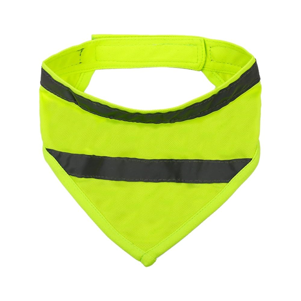 MiOYOOW Bandana para perro, babero reflectante para perro, bufanda ajustable para mascotas, para camping, caza y viajes