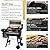 Z GRILLS Upgrade 8 in 1 Wood Pellet Grill & Smoker for Outdoor Cooking, BBQ Grill with PID 2.0 Controller, LCD Screen, 697 sq, Meat Probes, Rain Cover