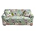 YLLUPD Bedruckt Sofabezug für 1 2 3 4 Sitzer Couch Bezug Abwaschbar Antirutsch Sofa Überzug Spandex Stretch Sofahusse mit 2 Kissenbezug-S(90-140cm)-E