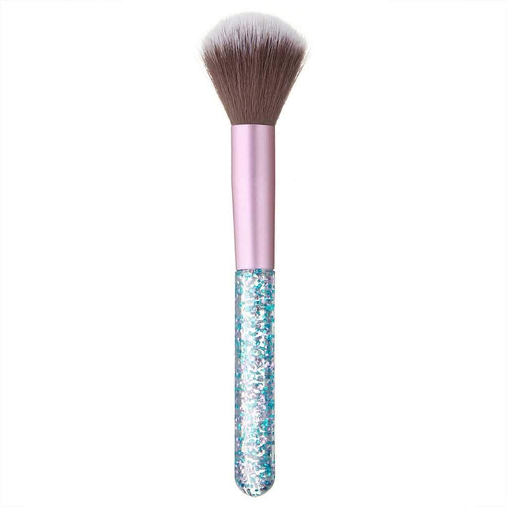 HBJWOV Nail Art Soft Dust Brushes Glitter Gel Nail Remover Brush Tool Makeup Brush Nail Tool(D)