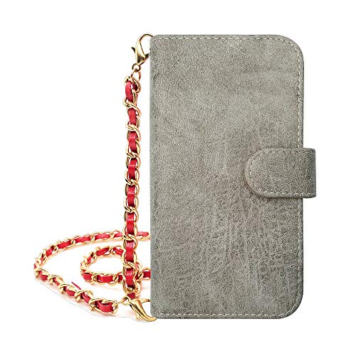 sslink Google Pixel 10A �Ή� �蒠�^ �X�}�z �P�[�X (�O���[) �����O �`�F�[�� �X�g���b�v �t�� (�`�F�[��/���b�h) �r���e�[�W�� ����PU���U�[ �X�g���b�v�z�[�� �X�g���b�v�� �V���v�� ������� ���킢�� �A���e�B�[�N ��