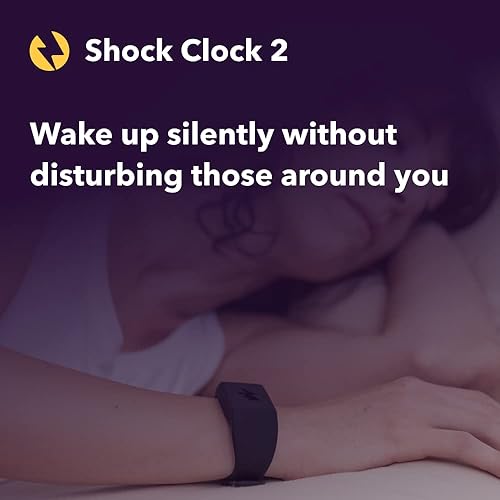 Miniatura 4 de Shock Clock 2 - Reloj despertador inteligente silencioso - Seguimiento del movimiento - Nunca te vuelvas a quedar dormido ni aprietas la opción