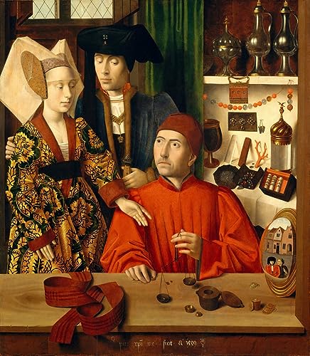 Tableaux Graffiti Art Mural Petrus Christus peinture poster moderne de salon 60x90cm