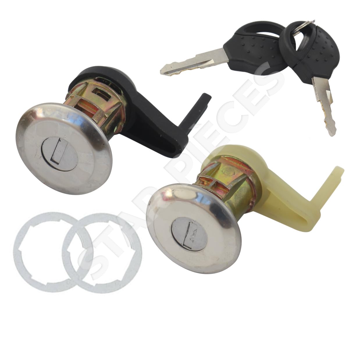 3 cerraduras de Puerta + bombin Arranque + Tapa del Tanque compatibles para Peugeot 206 (Desde 1998). con 2 Llaves | 9170N8